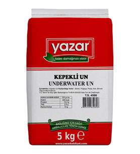 Yazar Taş değirmende Öğütülmüş Tam Buğday Kepekli Un 5 Kg