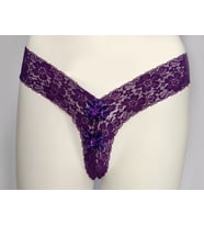 ASM0256 Bayan Mor Lindown Dantel String