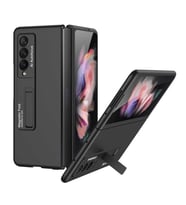 Galaxy Z Fold 3 Kılıf Zore Z-Stand Kılıf (Siyah)