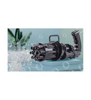 Bubble Machine Pilli Köpük Tabancası (Siyah)