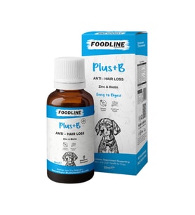Foodline Köpekler için Plus +B Damla 50 ml  Tüy Sağlığını Destekleyici Biotinli Multivitamin
