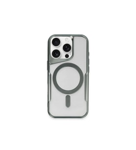 Apple iPhone 11 Pro Max Kılıf Boyi Magsafe Silikon Kapak - Yeşil