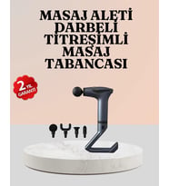pilelistore- AKTÜEL 3in1 Taşınabilir Şarjlı Titreşimli Masaj Cihazı Çok Fonksiyonlu