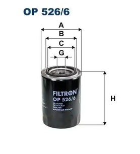 FILTRON OP5266 Yag Filtresi 068115561F