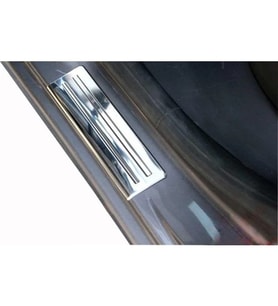 Renault Megane Uyumlu 3 Kapı Eşiği Coupe 2 Parça Krom 2008 Ve Sonrası