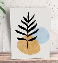 BK Gift Minimalist Style Tasarımlı Dekoratif Mini Kanvas Tablo 15x20cm-2