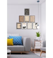 Çerçevesiz Mdf Baskı Çerçeve Görünümlü 8 Parça Mdf Tablo Seti Nude Set ÖZC-MDF8D