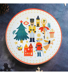 New Year Kurşun Asker Servis Tabağı 26 Cm 21653