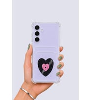 Samsung Galaxy S25 FE Kartlıklı Vinly Desenli Kılıf - GLST3328-8615