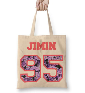 Bts Jimin 95 Bez Çanta Uzun Saplı