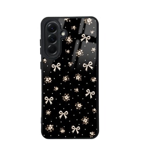 Lexroo Galaxy A56 Kılıf Kamera Korumalı Desenli Lusi Kılıf - Gold Fiyonk