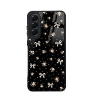 Lexroo Galaxy A56 Kılıf Kamera Korumalı Desenli Lusi Kılıf - Gold Fiyonk