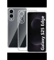 Galaxy S25 Edge Kılıf Lüx Şeffaf Silikon