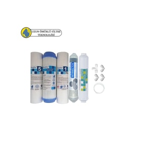 Purefer Açık kasa çift sedimentli Sertifikalı 5li mebransız Şeffaf 4lü mineral