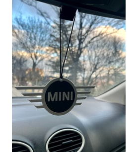 Dikiz Aynası Süsü – Mini Cooper Araç Kullanıcılarına Özel - Çift Yönlü 3D Baskı, Plastik, Cam Çizmez