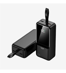EF97 Strong 22.5W Çevre Dostu 36000mAh Powerbank (Siyah)