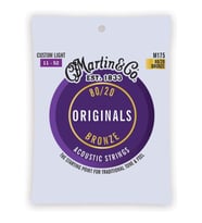 Martin Co M175 "Original M175" Bronze Akustik Gitar Teli Custom Light 11-52