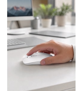 Bluetooth Kablosuz Wireless Mouse Şarjlı Sessiz Ergonomik 5000 DPI Fare