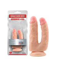 Bromeo Çiftli Kıkırdaklı Gerçekçi Dildo