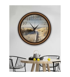 bilge Tasarım retro Duvar Saati 35 CM x 35CM (Karışık)