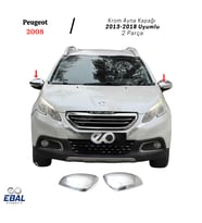 Peugeot 2008 Krom Ayna Kapağı P.Çelik 2 Parça 2013-2018 Arası
