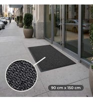 Aquila Kir ve Nem Tutucu Kapı Önü Temizlik Paspası Antrasit 90x150 cm