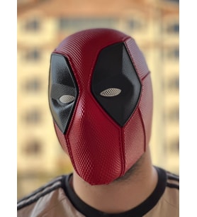 Deadpool Maske Giyilebilir Mıknatıslı Deadpool Maskesi