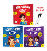 Konuşturan Kitap Serisi YAZ-SİL (Çok Renkli)