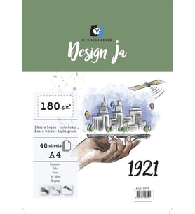 Alex Schoeller Design Ja Çizim Defteri 180 gr. 40 yp. A4 