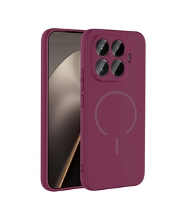 Xiaomi 15T Pro Uyumlu Kılıf M-safe Şarj Özellikli Zore Meta Kapak