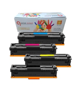 HP 207X ÇİPLİ MUADİL TONER SET YÜKSEK KAPASİTE 4 RENK M255 MFP M282 MFP M283