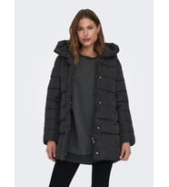 Only Kadın Uzun Kapüşonlu Şişme Mont - 15304782