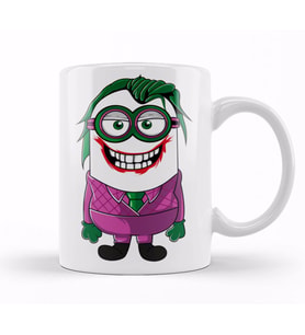 Joker  Minion Kupa Bardak Porselen