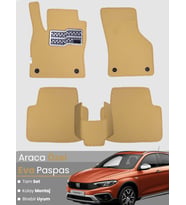 Fiat Egea Cross,Hatchback Uyumlu EVA Paspas Tam Set – Birebir Uyum, Araca Özel Tasarım,Kolay Montaj