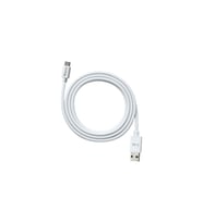 ECO-AMT Beyaz USB-A-Micro USB Kablo – 1.2 m, 2.4 A Hızlı Şarj