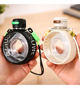 750 ML Taşınabilir Su Matarası – BPA İçermez, Şık ve Ergonomik Tasarım (20x16 cm) (Karışık)