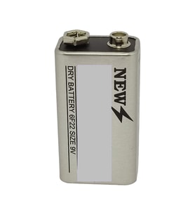 hagiki (1 Adet) 9 Volt kare pil  Çinko Karbon Shrink 9 Volt Pil Extra Heavy Duty (1 Adet)