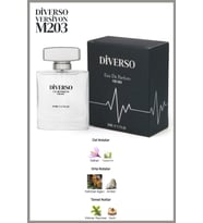DİVERSO M203 ERKEK PARFÜM EDP 50 ML AMBER & ÇİÇEKSİ  T.C. Sağlık Bakanlığı ÜTS KAYITLI