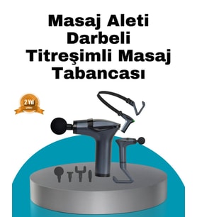 Northcity 3in1 Taşınabilir Şarjlı Titreşimli Masaj Aleti ve Esneme Bandı - Portatif Rahatlama Çözümü