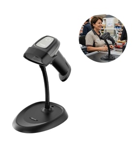 Tiwox VS-336 2D Karekod Kablolu USB Barkod Okuyucu Stand