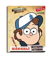 DİSNEY- ESRARENGİZ KASABA MASKELİ BOYAMA KİTABI - DIPPER