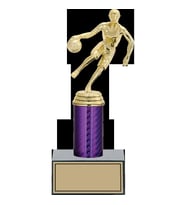 ODAK KUPA - Figürlü Kupalar - Basketbol Kadın Figürlü Kupalar FG-002 A - 24 cm