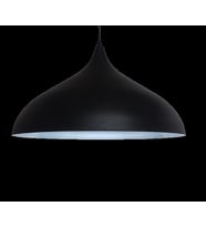MYLİGHTS MODERN  SİYAH  İÇİ  GÜMÜŞ  METAL SARKIT AVİZE 45 CM EN