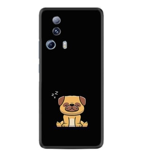 Xiaomi 13 Lite Kılıf Resimli Desenli Silikon Platinium Series Uyuyan Köpek 1875