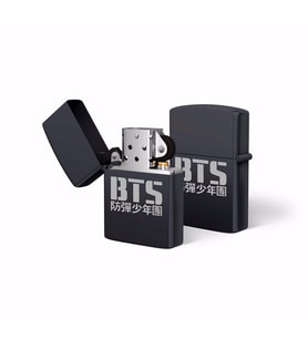 BTS Tasarımlı  Benzinli Metal Çakmak