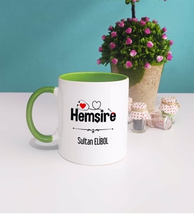 Hemşire Kupa Bardak Yeşil
