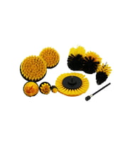 10PCS =9PCS FIRÇA + 1PCS UZATMA APARATI=15CM MATKAP UÇLU FIRÇA SETİ (4767)