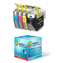Photo Print Brother MFC-J3530DW Serisi LC3719XL 4 Renk Muadil Kartuş Seti