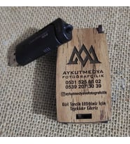 Kişiye Özel Dekoratif Ahşap Usb Kutuları (10 lu Paketler Halindedir)