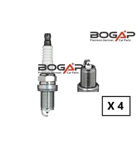 101000063AA Buji Tek Tırnak Platınıum 4 Adet Takım - 1.8T-Apu-Agu-1.8 Lt.-2.0-Tfsı-Cdaa-Cdab-Bzb-Cdh